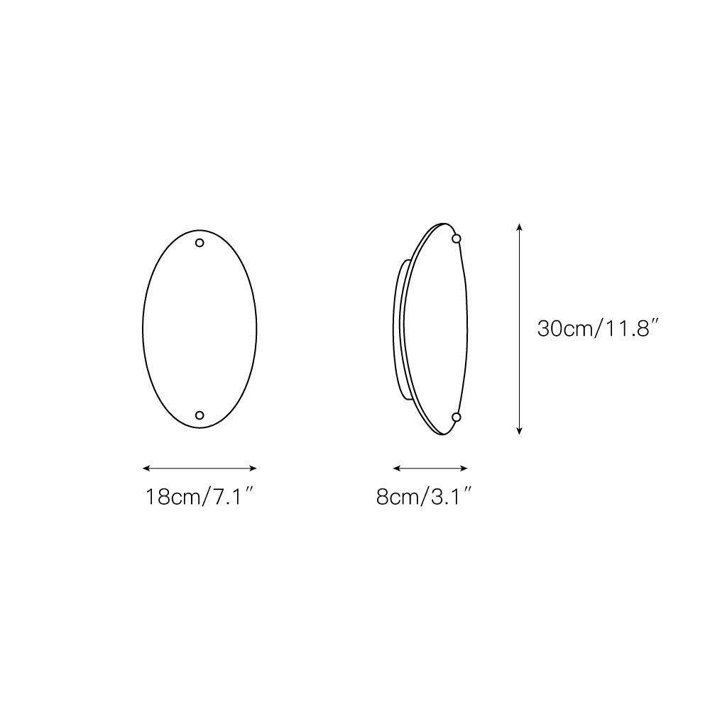 Kovex Minimalist Marble Wall Lamp
