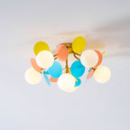 Round Macaron Ceiling Lamp