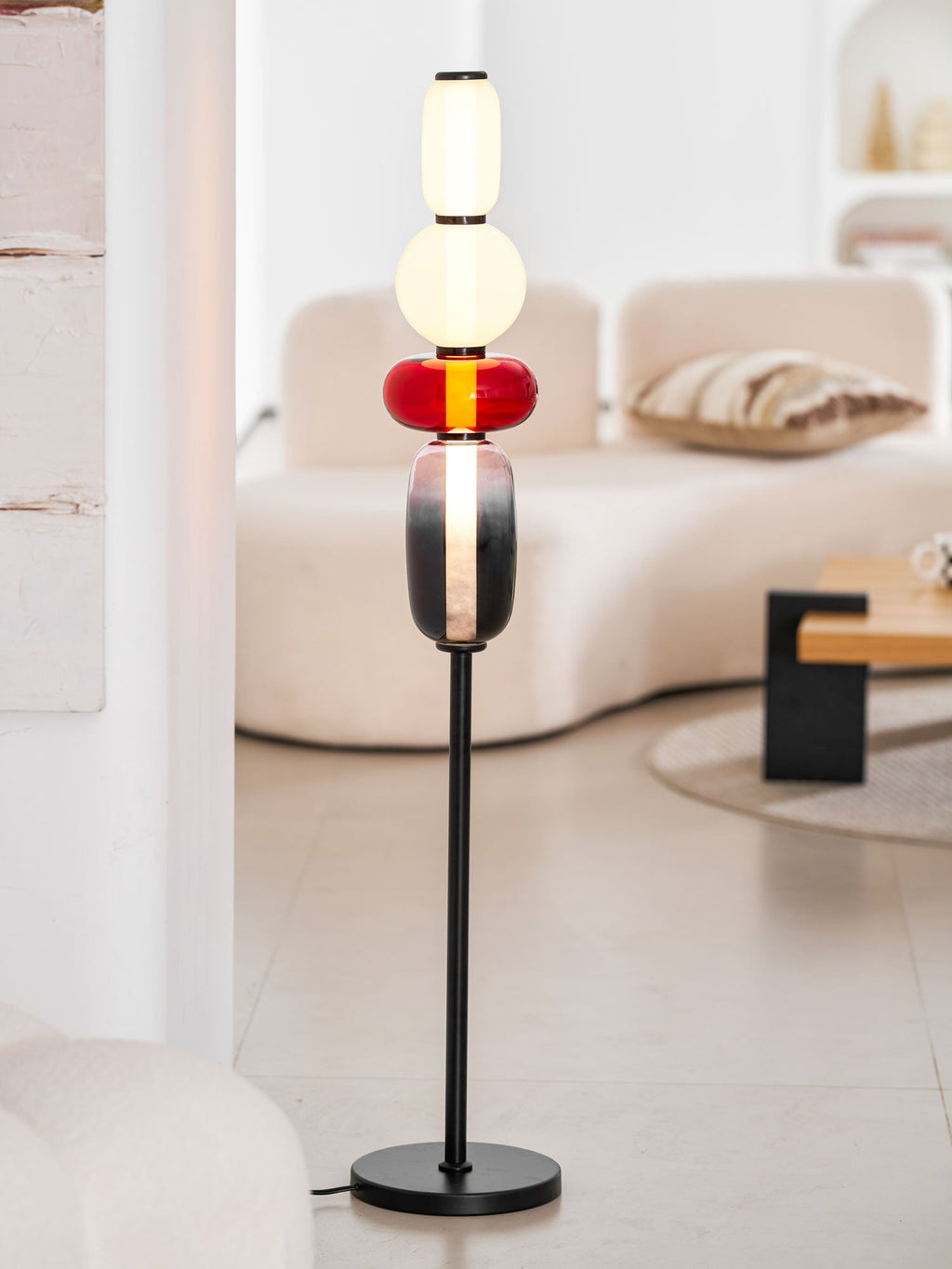 Candied Glass Floor Light
