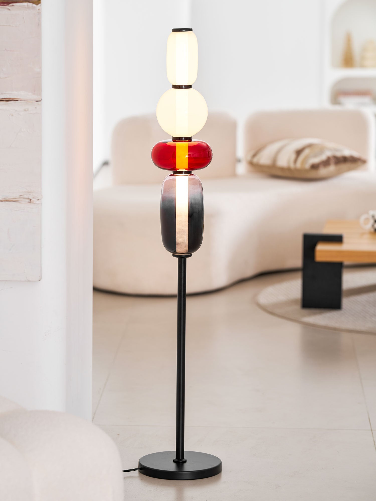 Candied Glass Floor Light