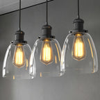 Winer Modern Glass Pendant Light 3 Pack