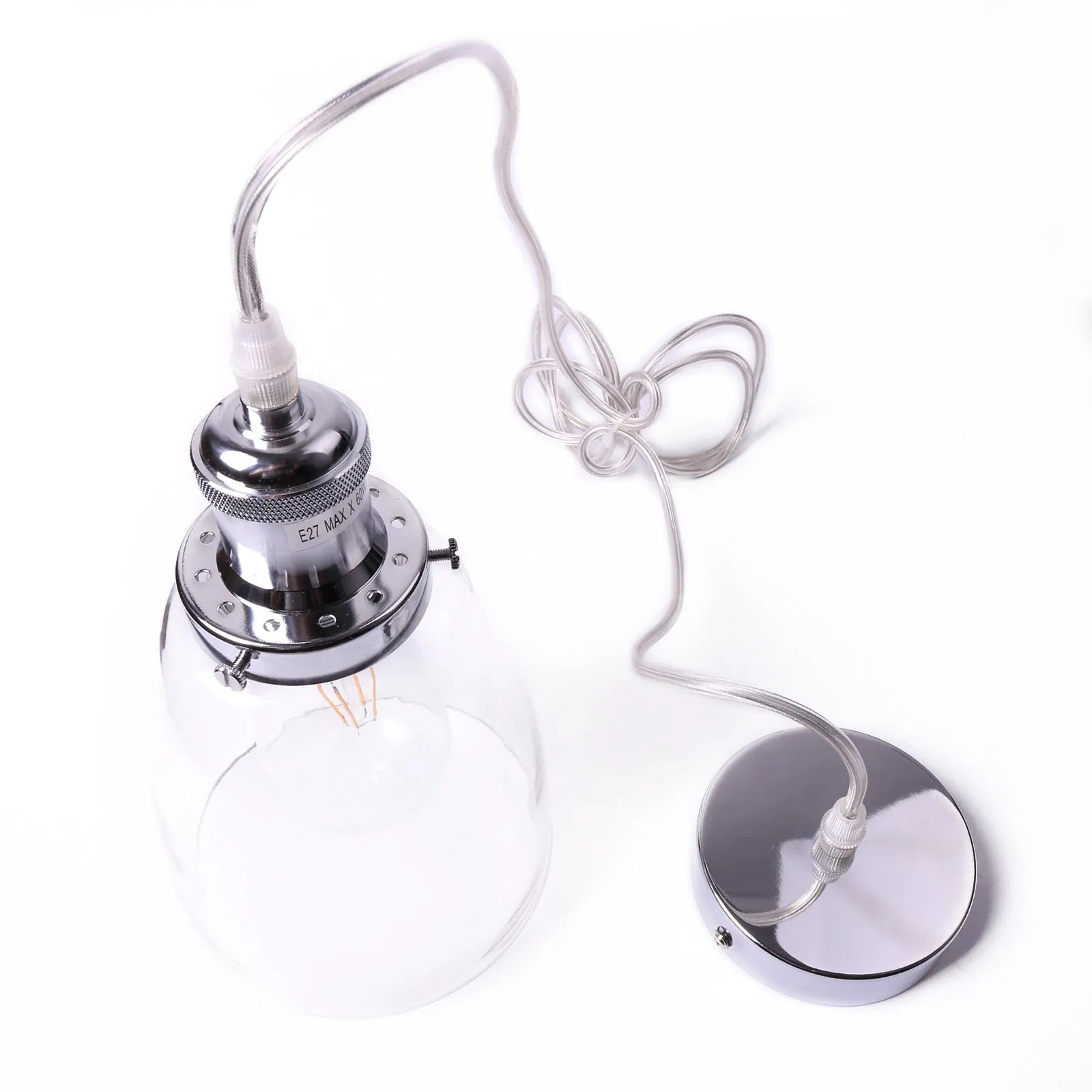 Winer Modern Glass Pendant Light 3 Pack