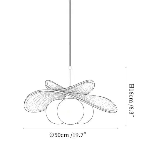 Aera Raffia Pendant Lamp