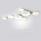 Muto Wooden Halo LED Ceiling Light