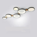 Muto Wooden Halo LED Ceiling Light