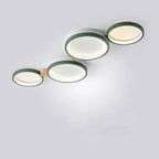 Muto Wooden Halo LED Ceiling Light