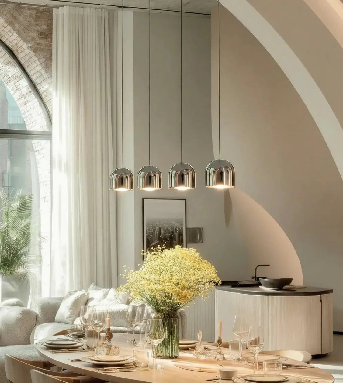 Gaia Flowing LED Pendant Light