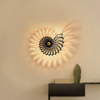 Nautilus Shell Wall Light