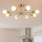 8-Light Sputnik Ceiling Light