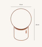 Cosmo Glass Glow Table Lamp
