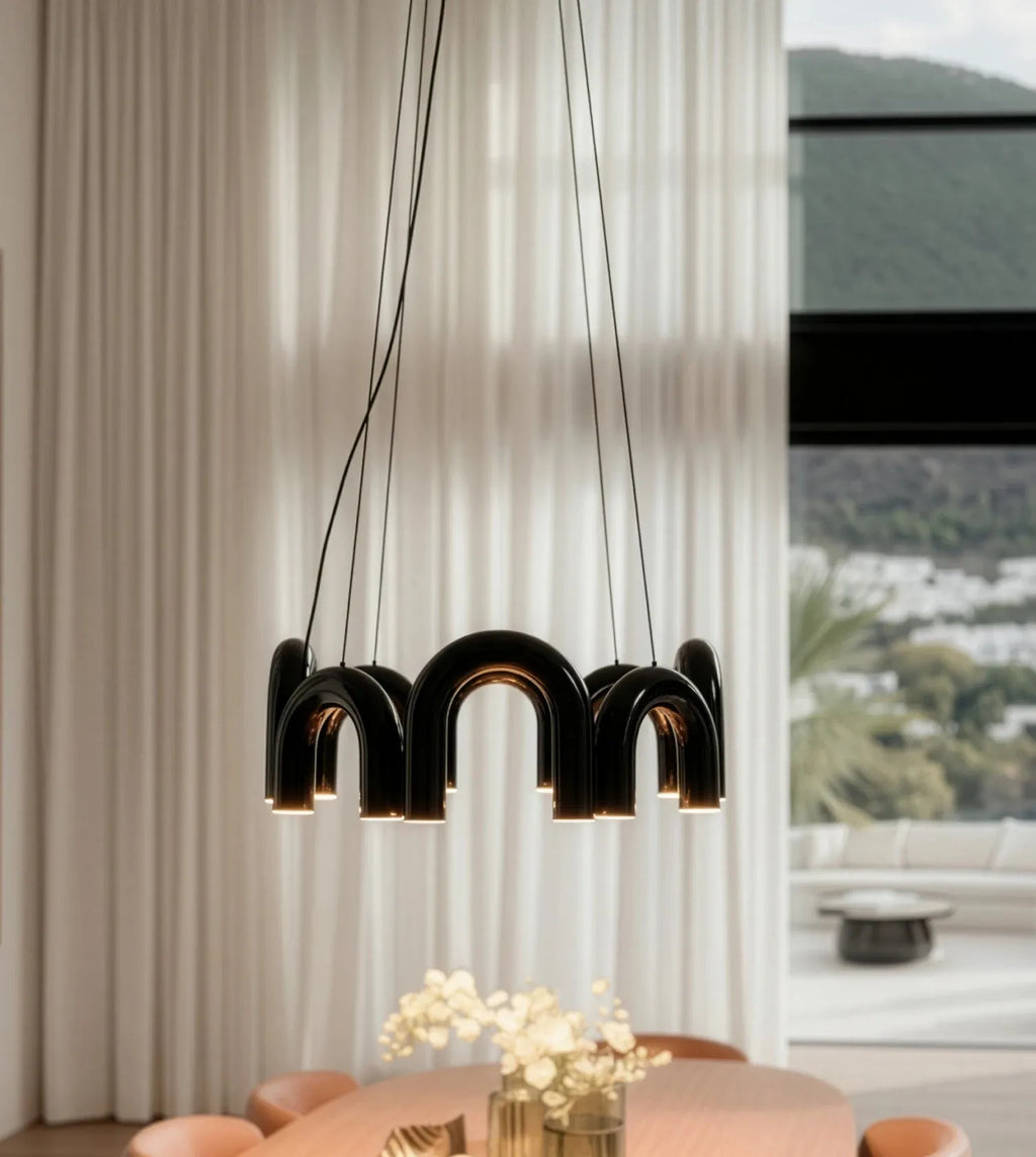 Elva Sculptural Dimmable LED Pendant Light