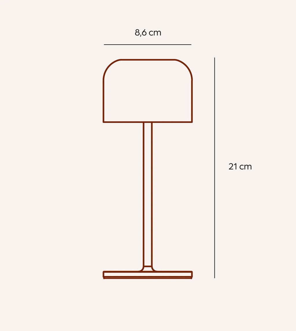 Cora Sculptural Table Lamp