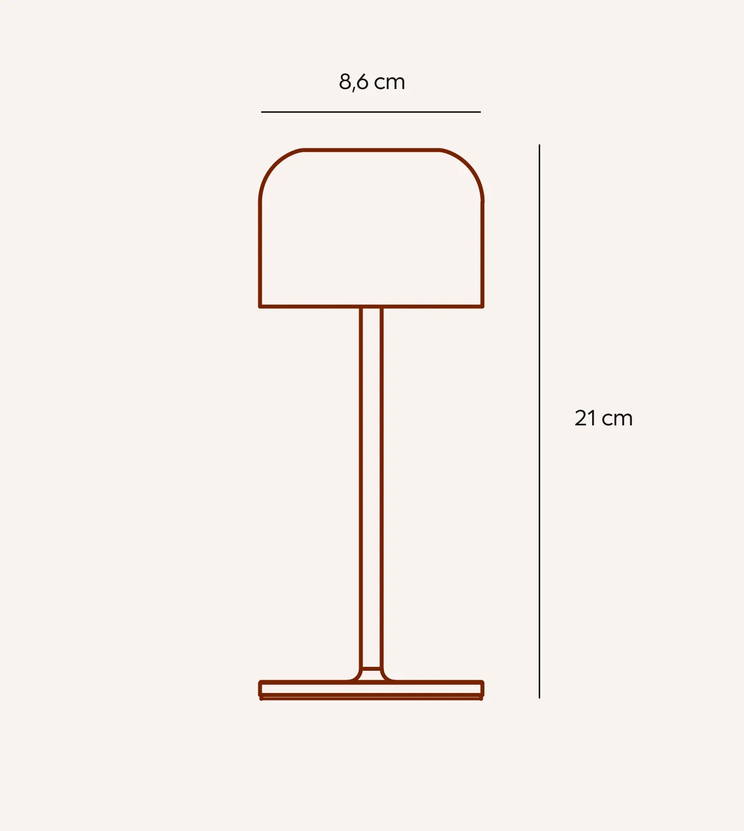 Cora Sculptural Table Lamp