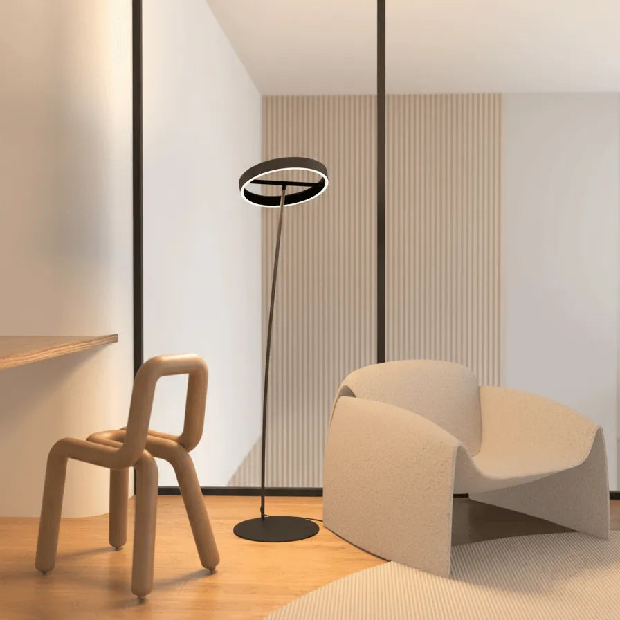Sola Arc Dimmable LED Floor Lamp
