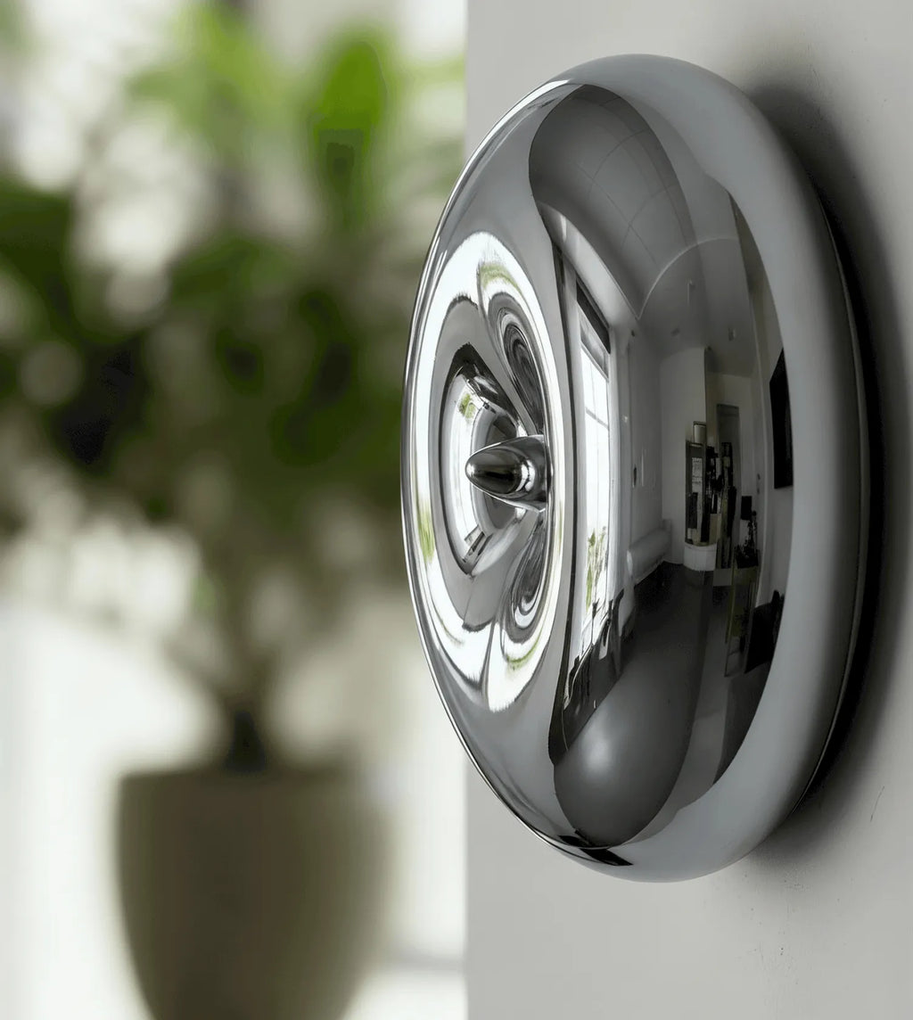Amio Sculpted Glass LED Wall Light