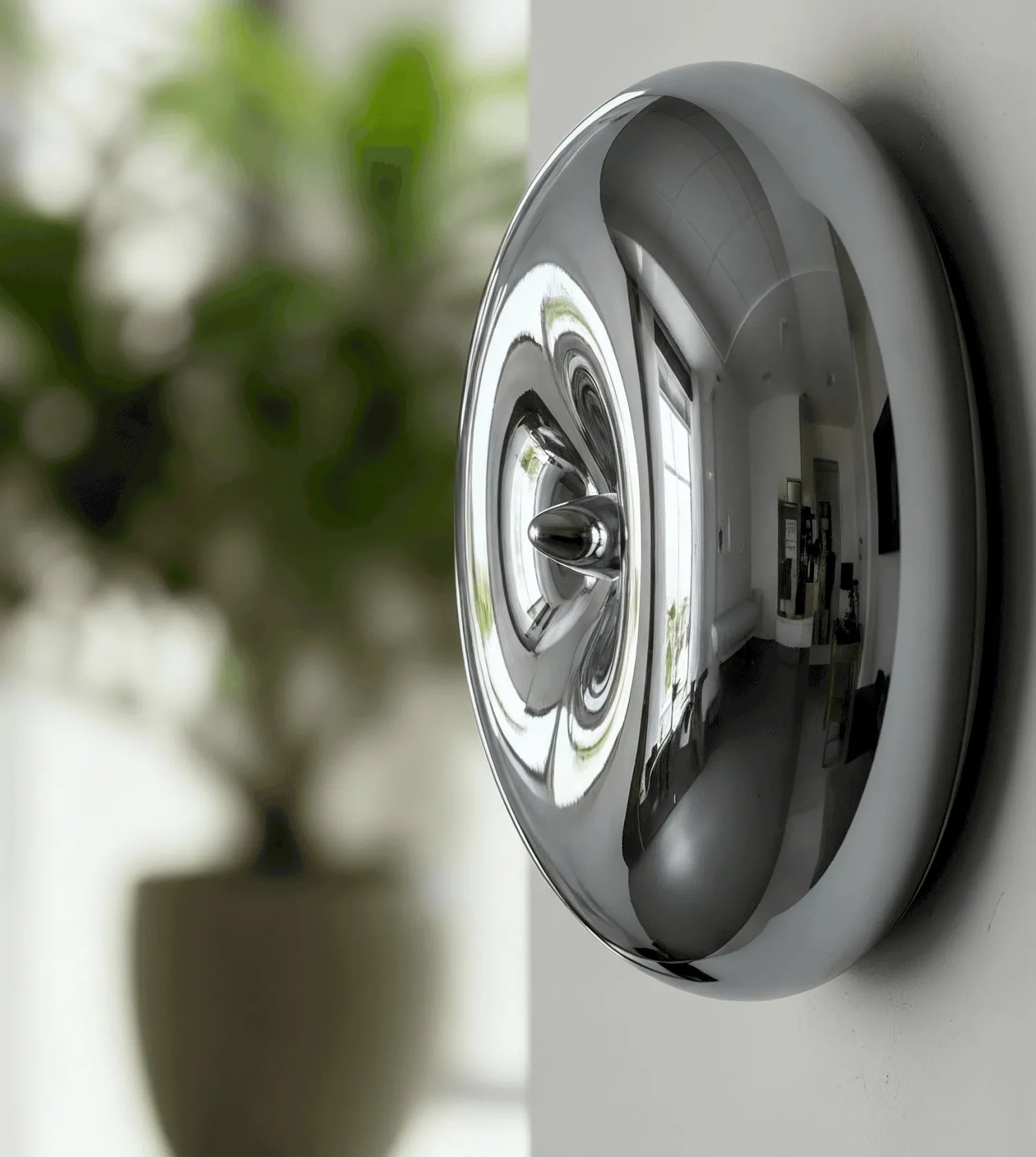 Amio Sculpted Glass LED Wall Light