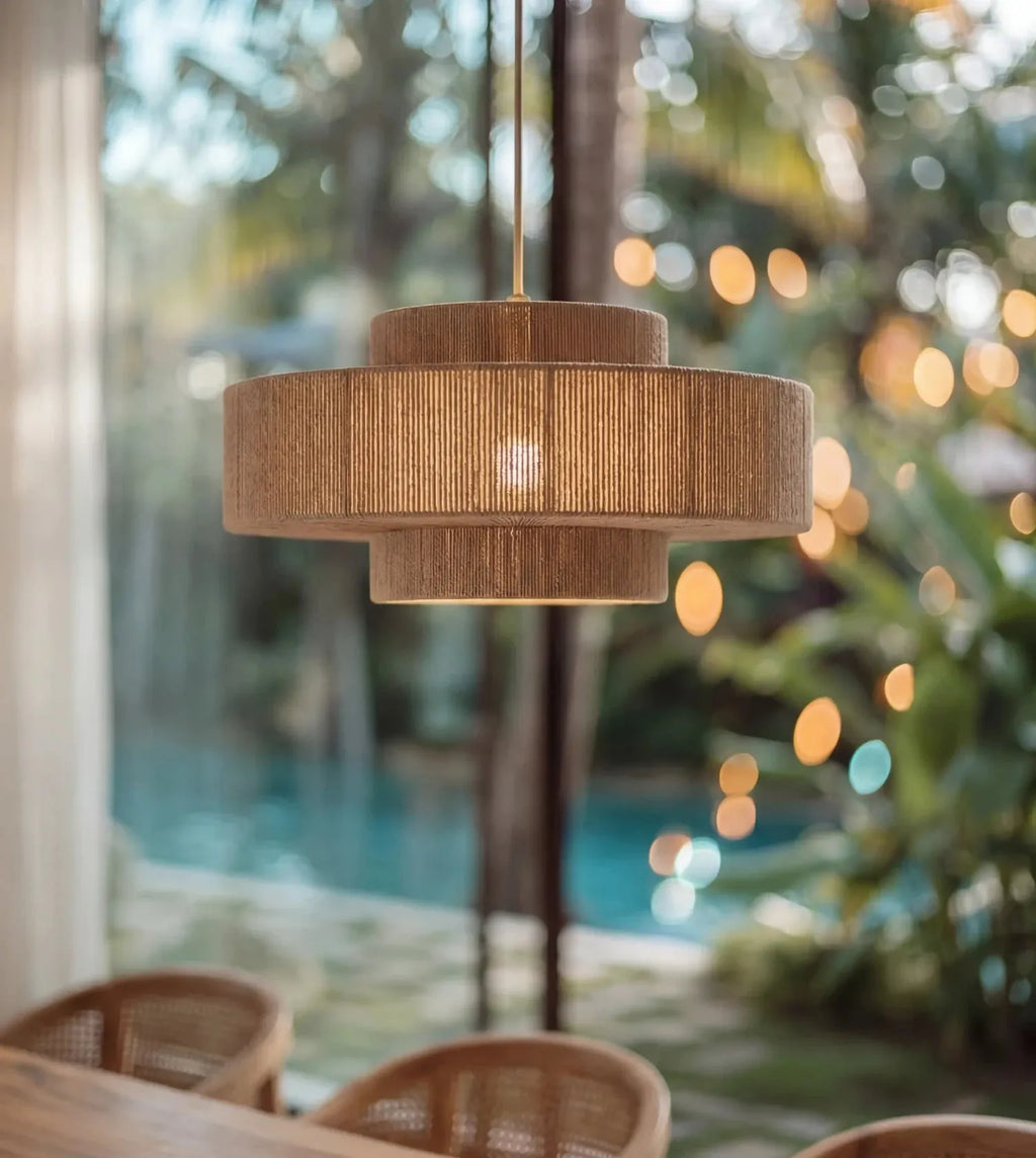 Kamea Adjustable Fabric Ceiling Light