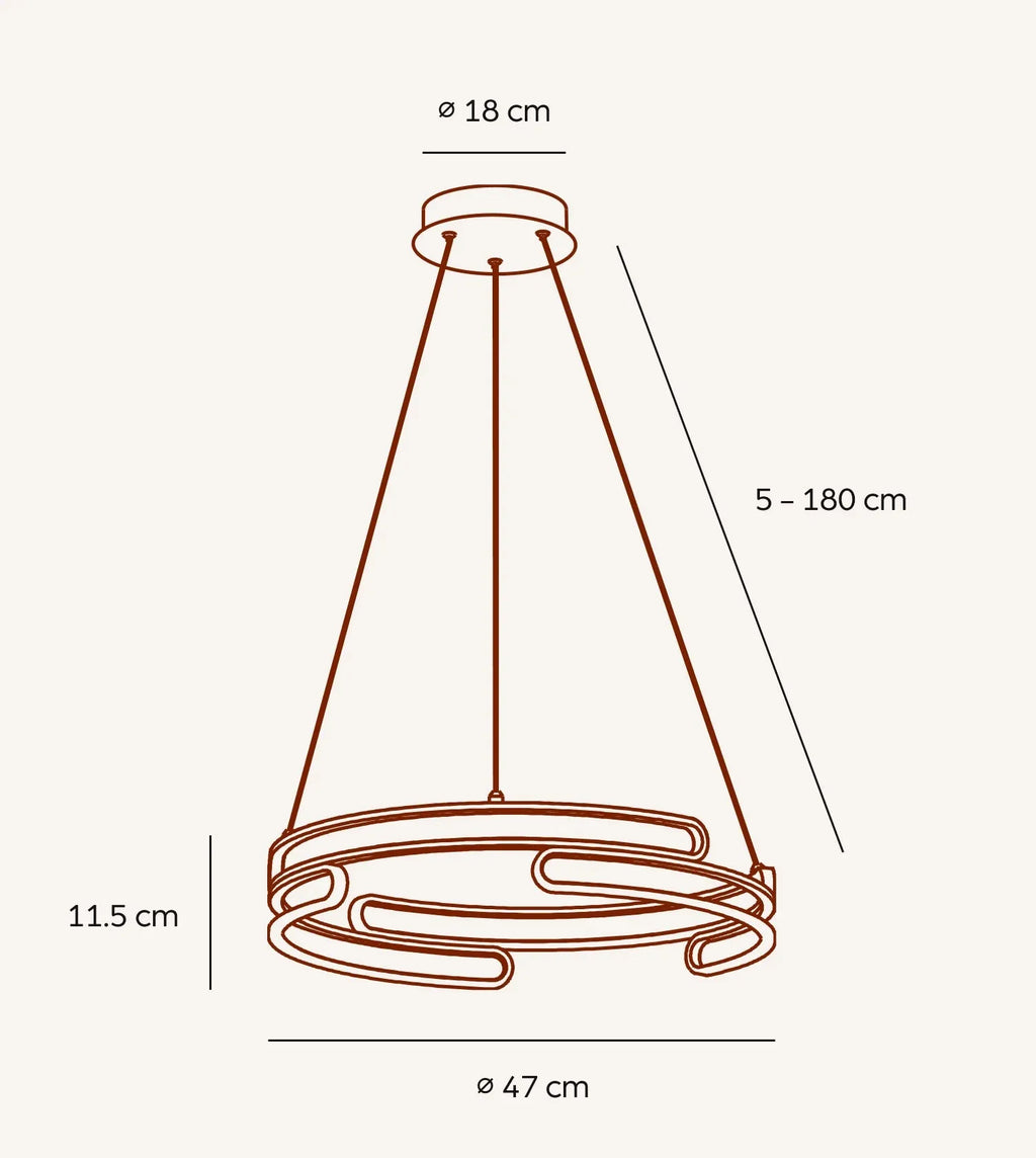 Solea Sculptural Ambient Table Lamp