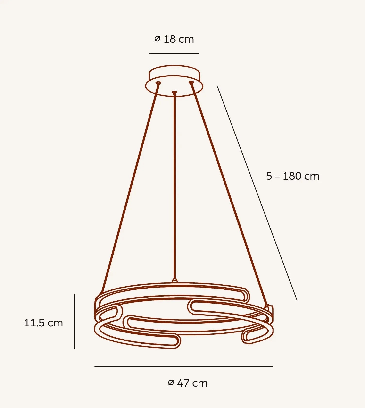 Solea Sculptural Ambient Table Lamp