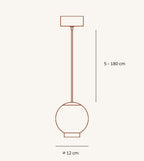 Eos Sculptural LED Pendant Light