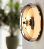 Amio Sculpted Glass LED Wall Light