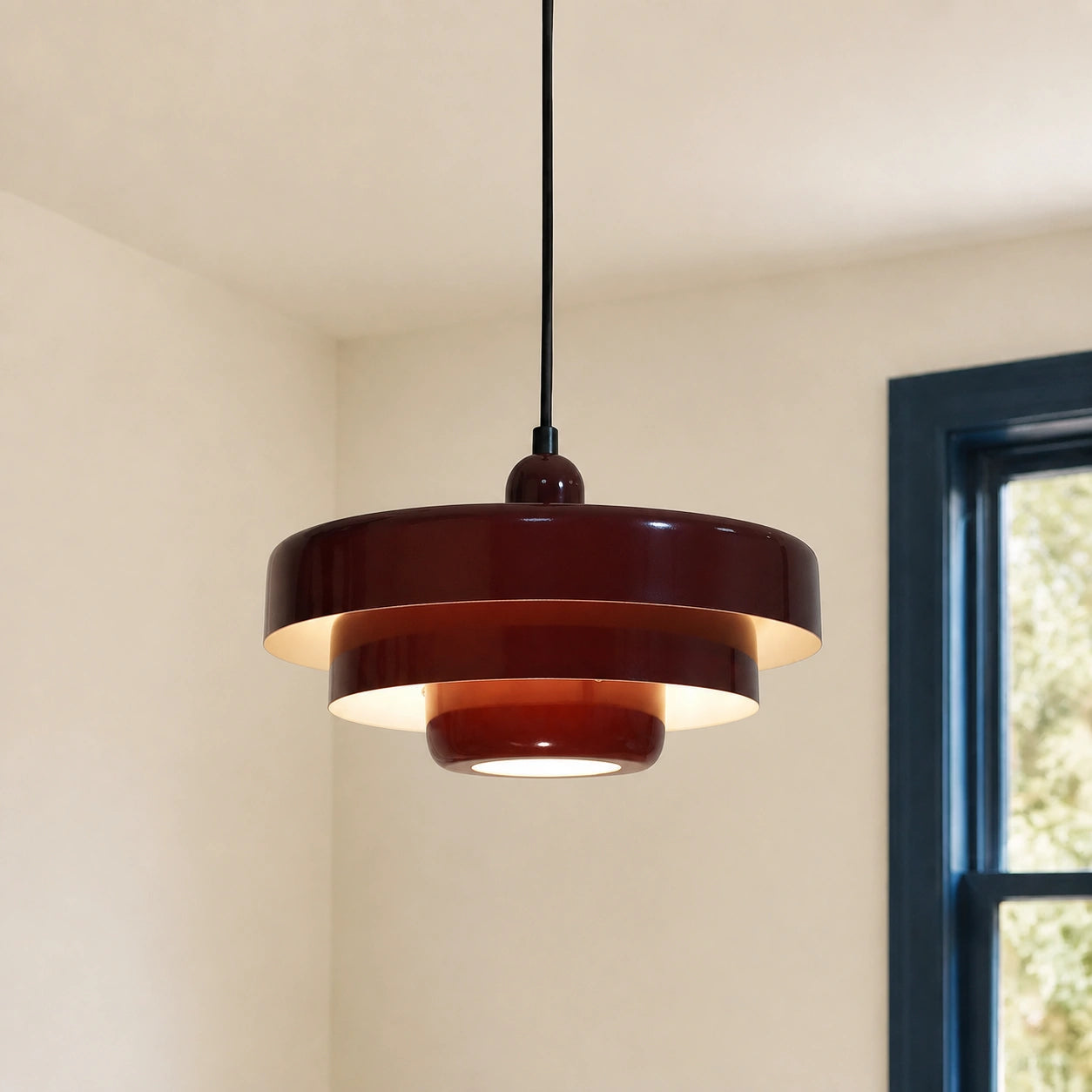 Triple-Layer Disc Pendant Light