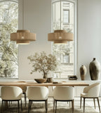 Kamea Adjustable Fabric Ceiling Light