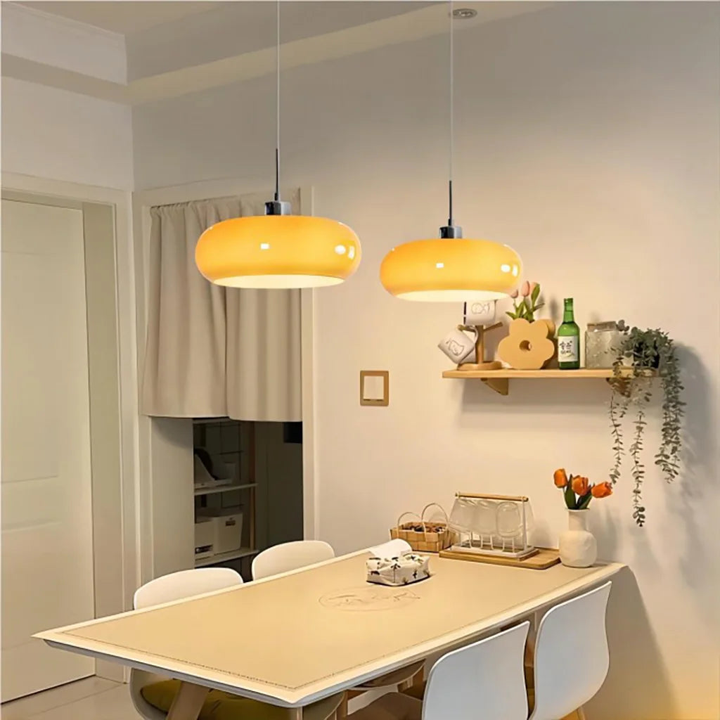 Bauhaus Glass Pendant Light