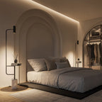 Artemis Sculptural Dimmable LED Floor Lamp