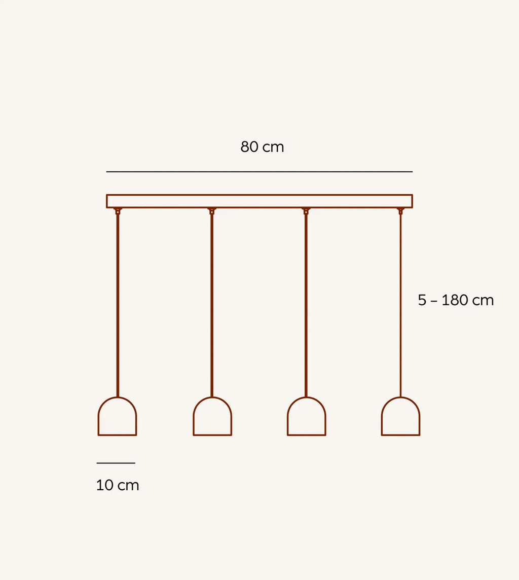 Gaia Flowing LED Pendant Light