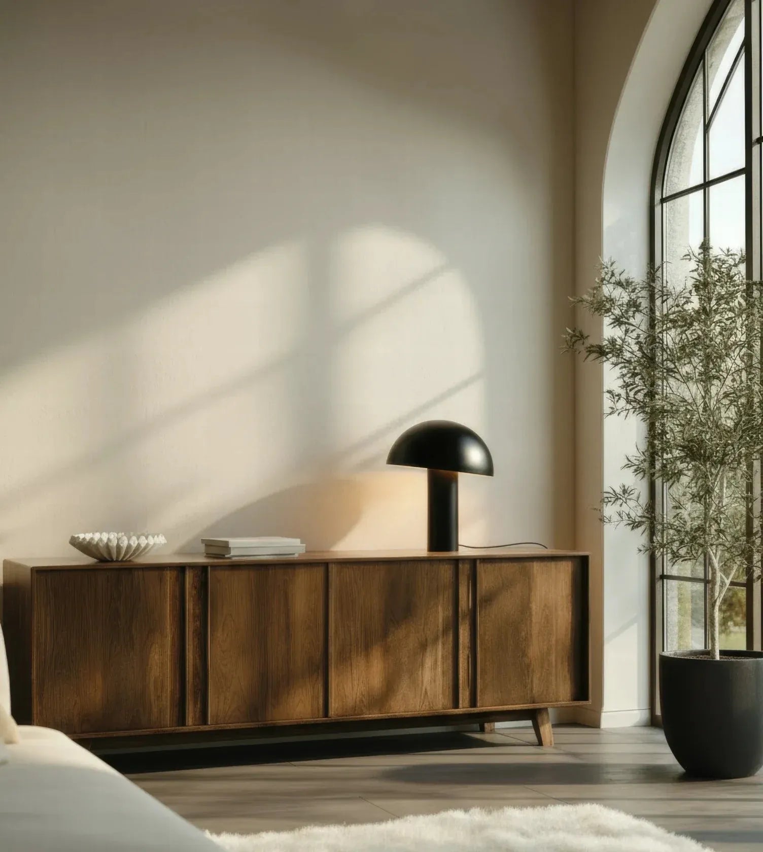 Tio Sculptural LED Table Lamp
