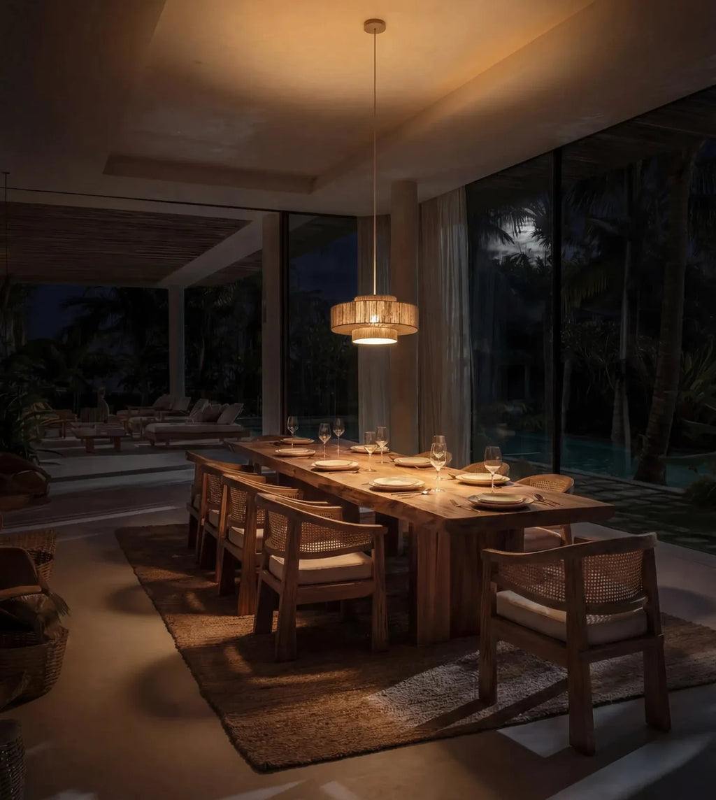 Kamea Adjustable Fabric Ceiling Light