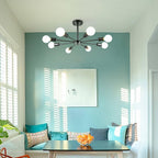 8-Light Sputnik Ceiling Light