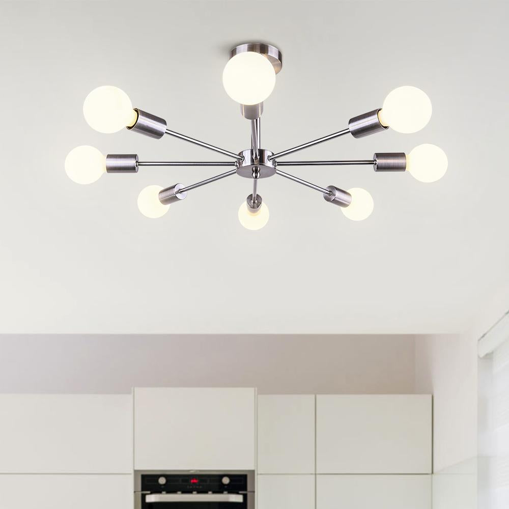 8-Light Sputnik Ceiling Light