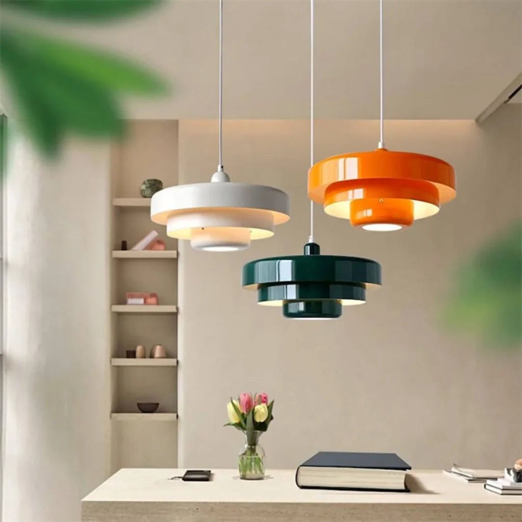 Triple-Layer Disc Pendant Light
