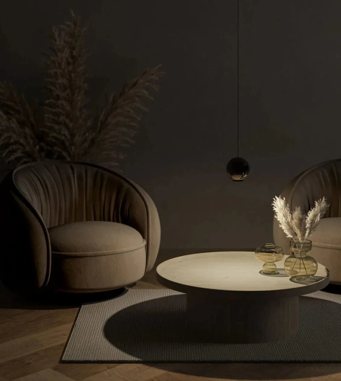 Eos Sculptural LED Pendant Light