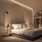Artemis Sculptural Dimmable LED Floor Lamp