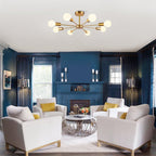 8-Light Sputnik Ceiling Light