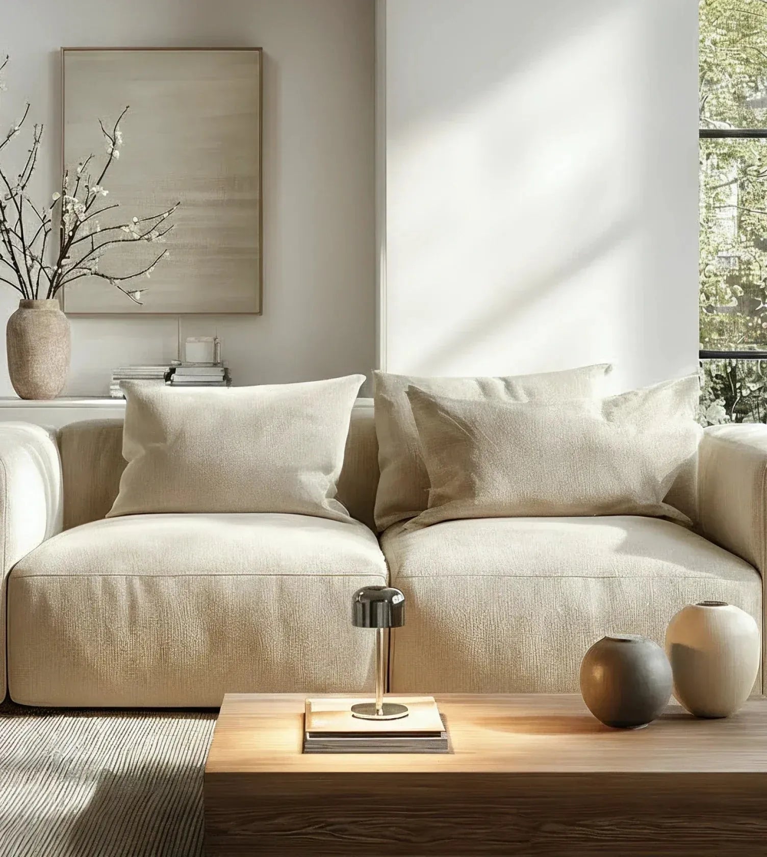 Cora Sculptural Table Lamp