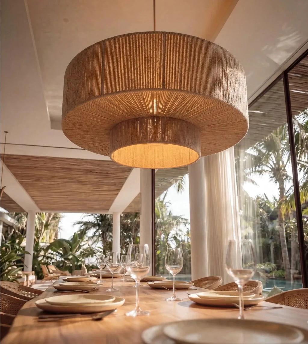 Kamea Adjustable Fabric Ceiling Light