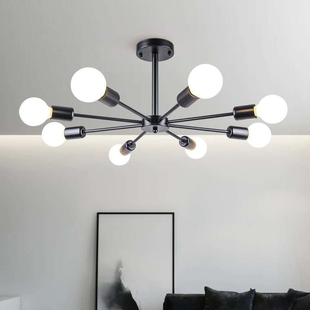 8-Light Sputnik Ceiling Light