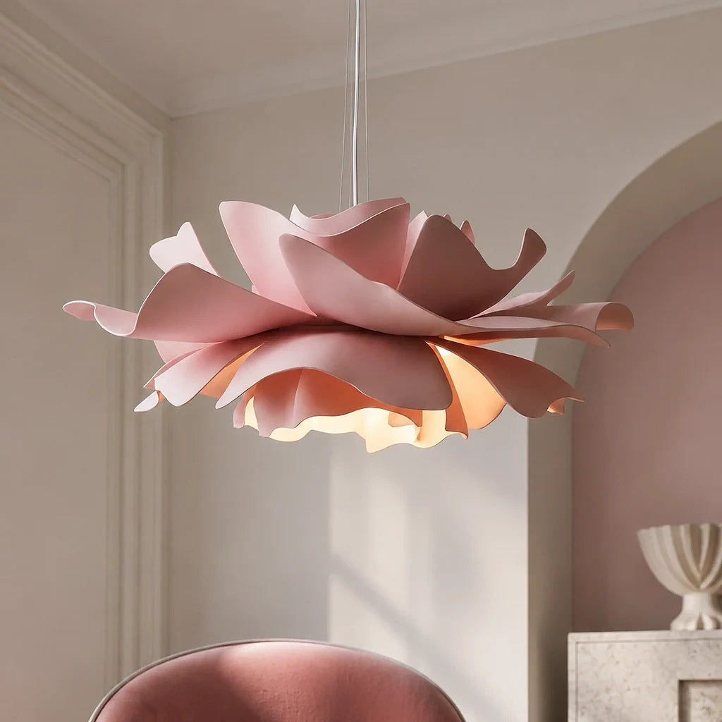 Nordic Lotus Flower Pendant Light