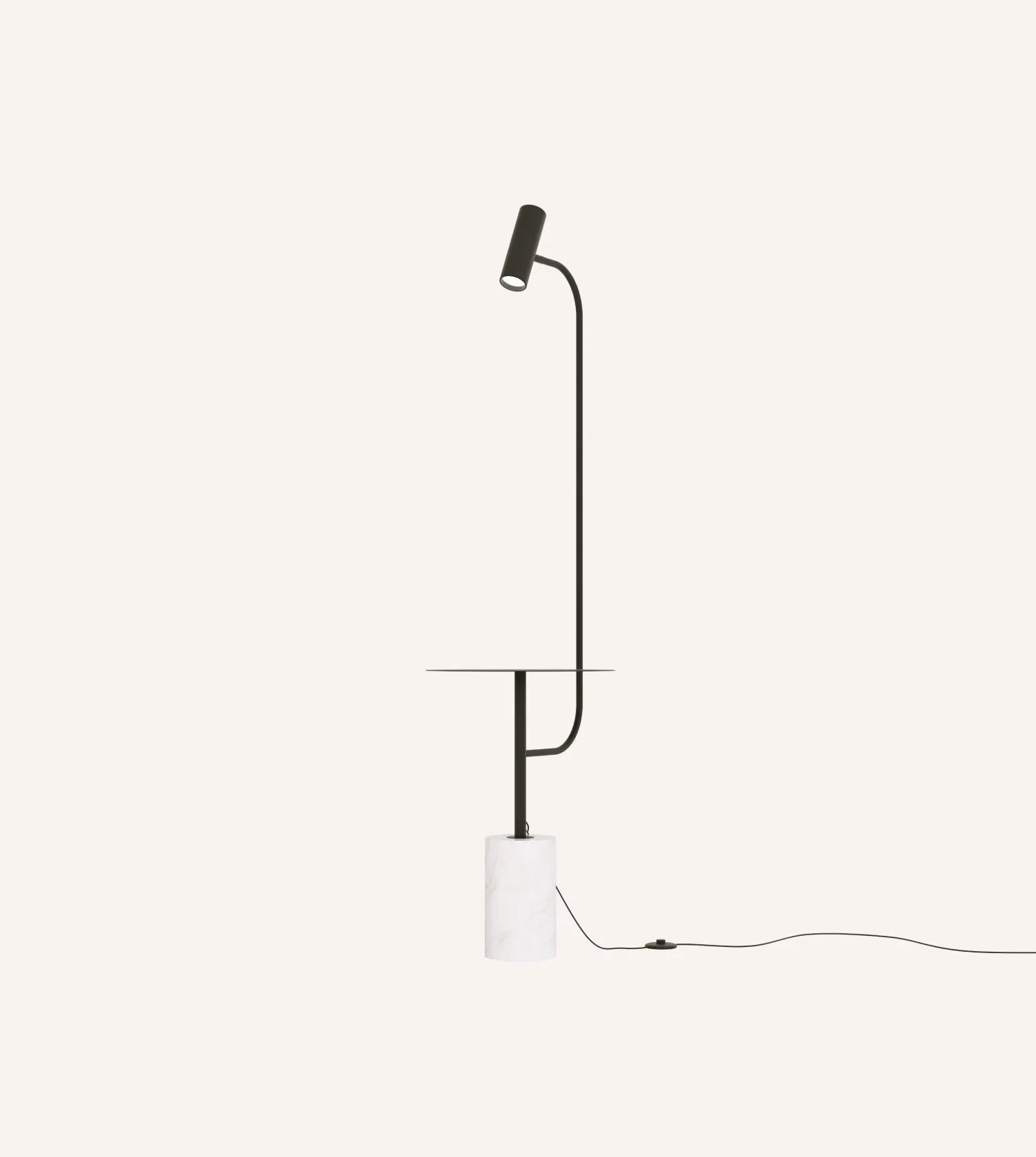 Artemis Sculptural Dimmable LED Floor Lamp