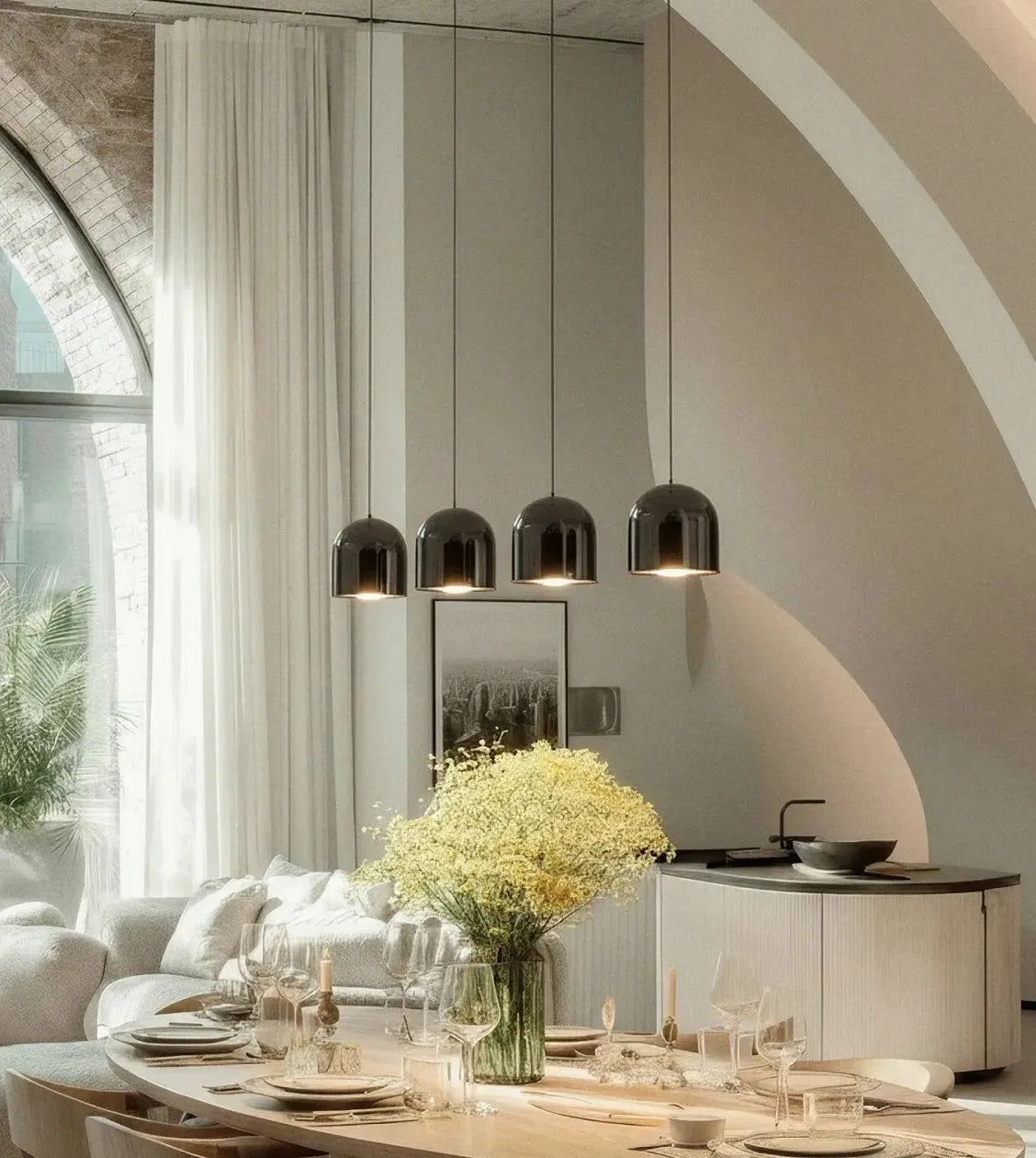 Gaia Flowing LED Pendant Light