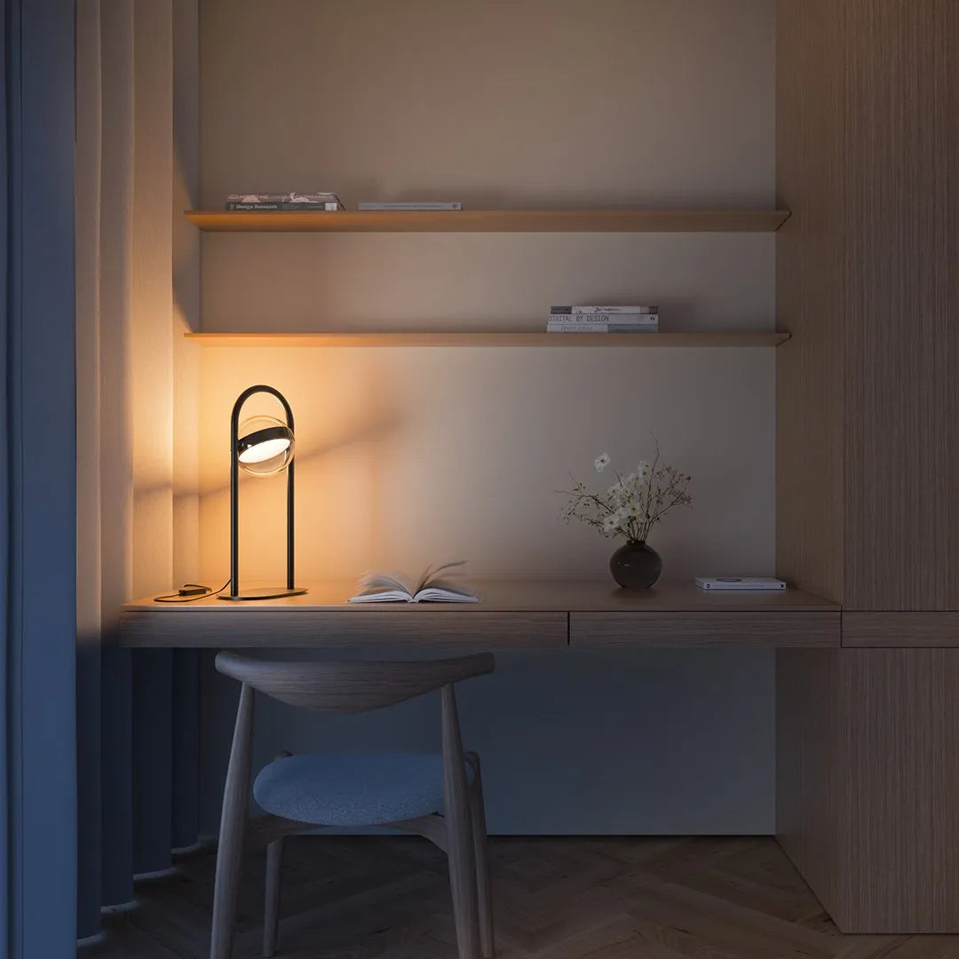 Liva Sculptural Dimmable LED Table Lamp