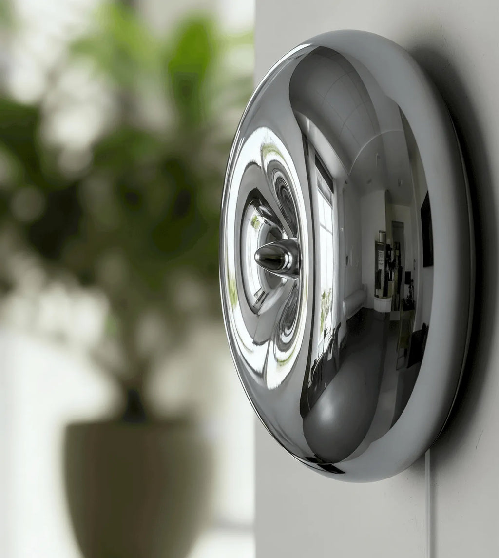 Amio Sculpted Glass LED Wall Light