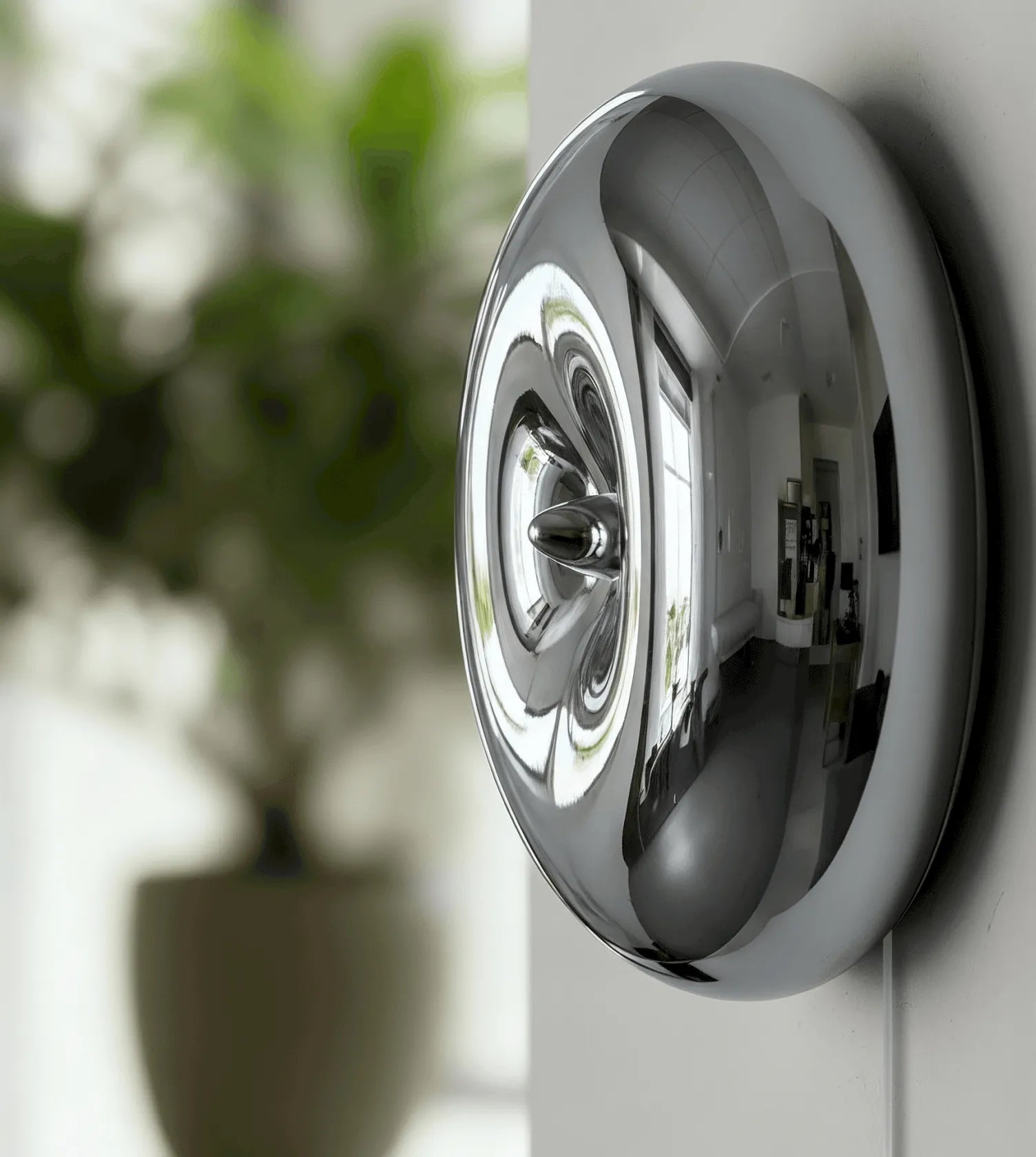 Amio Sculpted Glass LED Wall Light