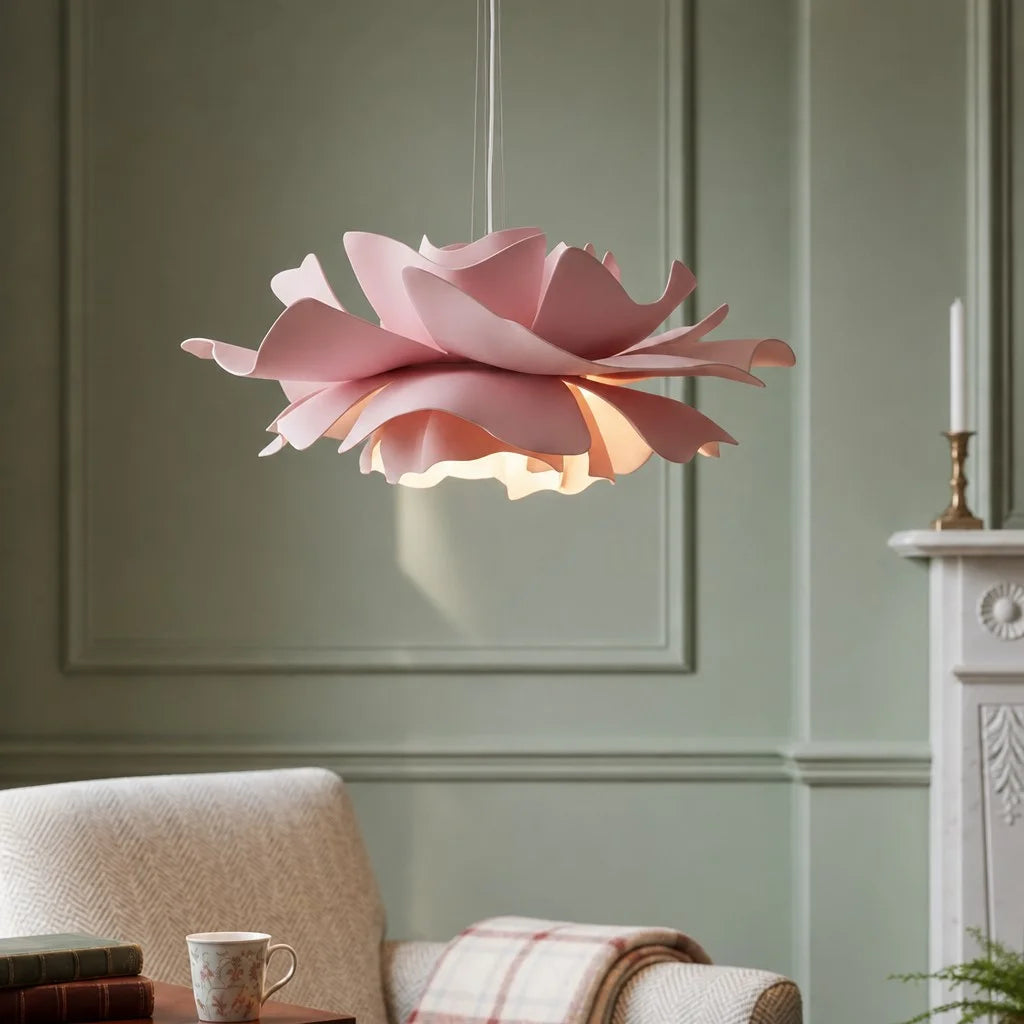 Nordic Lotus Flower Pendant Light