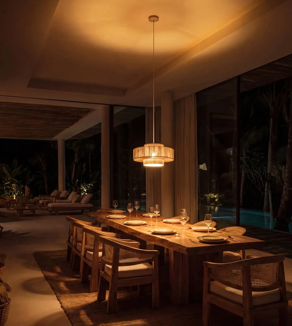 Kamea Adjustable Fabric Ceiling Light