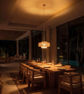 Kamea Adjustable Fabric Ceiling Light